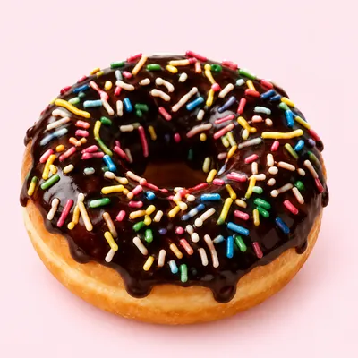 Donut phủ socola cốm